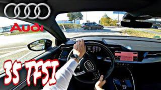 AUDI A3 35 TFSI City POV Test Drive Onboard