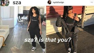 I RECREATED SZA'S OUTFITS FOR A WEEK