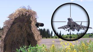 Sniper Hunting Russians at Airfield | Mig-29 was neutralized after the shooting | General was killed