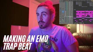 How I made an EMO TRAP BEAT in Logic Pro X! (Tough Love)