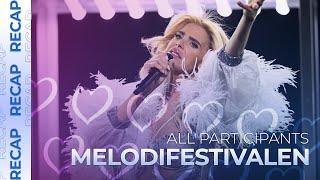 Melodifestivalen 2025 (Sweden) | All Participants | RECAP