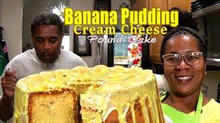 Banana Pudding Cream Cheese Pound Cake | It's SO DELICIOUS | Updated Video