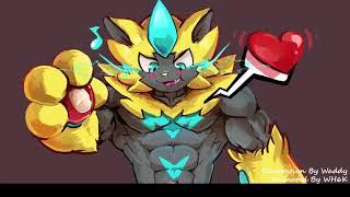 Checking Zeraora's body