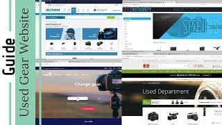 My Top 4 Used Camera Gear Websites