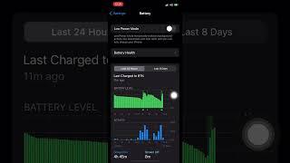 Battery health of iphone 12 after using 2 months with 20w pd charger original #batteryhealth #iphone