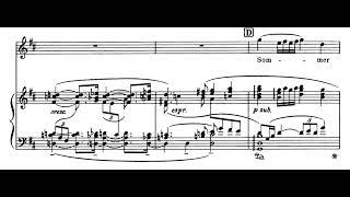 September (Vier Letzte Lieder - R. Strauss) Score Animation