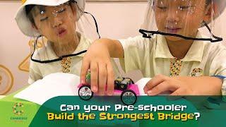 Can your Pre-schooler Build the Strongest Bridge?