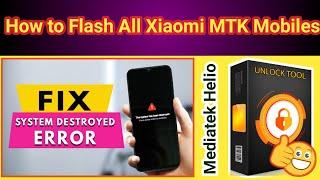 Fix The System has been Destroyed Issues - All REDMI, Mi, POCO PHONES | Easiest Method 2025