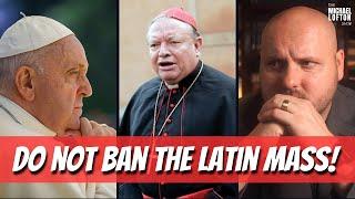 New Letter to Pope Francis on Banning the Latin mass