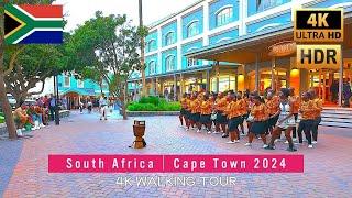 4K HDR - Cape Town V&A Waterfront Walking Tour | South Africa in May 2024