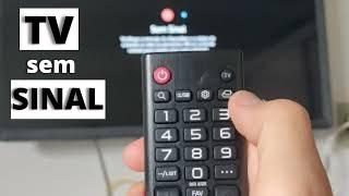 RESOLVIDO COMO SINTONIZAR TV SEM SINAL DIGITAL