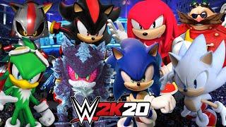 WWE 2K20 | SONIC THE HEDGEHOG FIRST BLOOD MATCH