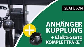 Anhängerkupplung abnehmbar SEAT LEON  | Brink Komplettsatz + Montage von Rameder