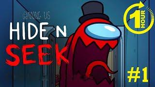 1 Hour of Among Us: HIDE N SEEK Gameplay #1 - No Commentary [1080p60FPS]