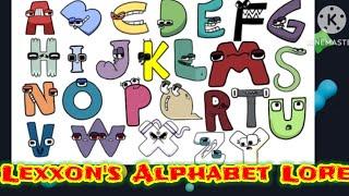 ALPHABET LORE Lexxon's Version | ALPHABET WOODEN BLOCKS | Alphabet Song | sing along