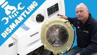  Samsung EcoBubble Washing Machine Repair Guide  Dismantling To Take Apart