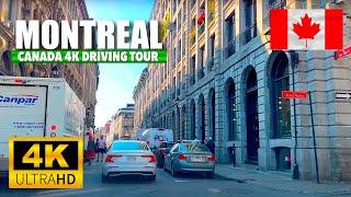 Montreal Canada   4K UHD (HDR) 60 fps 2024 Driving Tour Downtown & Around the City