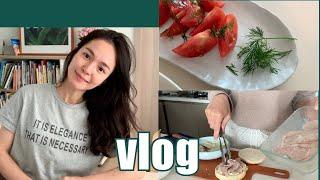 [잘먹고잘살기]Vlog : 유기농식탁차리고 운동하고 공부하는 바쁜엄마의 하루