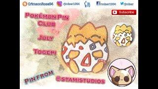 Togepi Pin [July] ~ StamiStudios Pokemon Pin Club