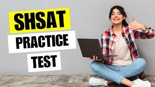 SHSAT Practice Test - Math Practice, Geometry, Reading Comprehension Strategies 9th Grade Prep 2025