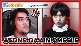 Wednesday with ADAMS Apple in Omegle trolling