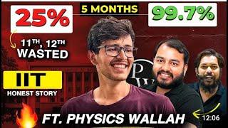 Cracked IIT JEE in 5 months  IIT JEE Story of Bhavay  Is PW enough for JEE Advanced  IIT Motivatio