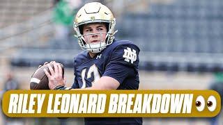 Assessing Riley Leonard's status going into Notre Dame football fall camp | Tyler Horka's take