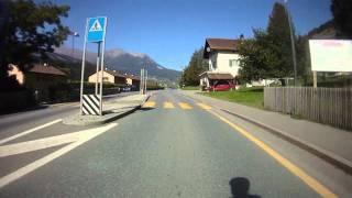 Cycling Julierpass and Albulapass