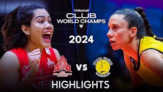 Nec Red Rockets VS Praia Clube | Highlights | Women's Club World Champs 2024