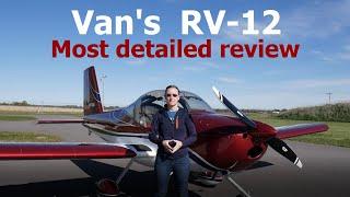 Van’s RV-12 Most detailed review. Unique plane you can take home after flight