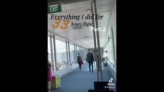 #duhocsinh #vlog long flight was thought to be exhausted but enjoyable instead #qatarairways