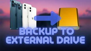 Backup & Restore iPhone External Drive (Part 1&2)