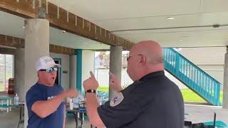 Bayou Vista police chief and alderman exchange heated words during attempt to feed Beryl victims