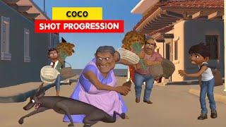 Coco | Coco Shot Progression | Animation Breakdowns | 3D Animation Internships