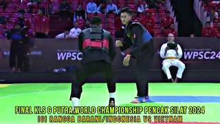 Final Igi Rangga Barani/Indonesia vs Vietnam - World Championship Pencak Silat 2024