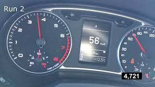 2017 Audi A1 Sportback 1.4 TFSI 125PS - 0-100 km/h Acceleration