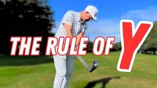 How To Swing The Golf Club Correctly With the Rule Of Y - Basic Backswing Tips