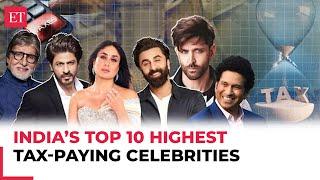 This celebrity paid ₹92 crore tax, the highest among Indian celebrities—Guess who tops the list?