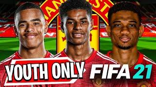 MANCHESTER UNITED *YOUTH ONLY* REBUILD!! FIFA 21 Career Mode