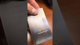 Eric Gleason Business Card wring