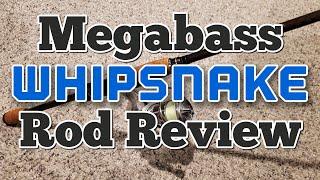 Megabass WHIPSNAKE Rod Review!! Spoiler: it's really good