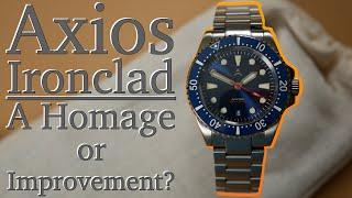 Axios Ironclad Review - A Homage or Improvement? - Every Feature a Dive Watch Can Offer at $599