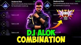 Alok Character Cs rank Combination | best character combination in free fire |  Banti sharma