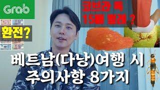 베트남 l 다낭 여행시 주의 사항 8가지(환전, 소매치기, 벌레, 질병, 예방접종, 미세먼지, 택시 등등)