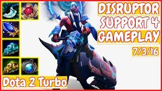 Disruptor 7/3/16 [SUPPORT 4] [Gameplay DOTA 2 Turbo] 7.33