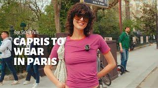 How to Style Capris Pants Like a Parisian Girl in 2024