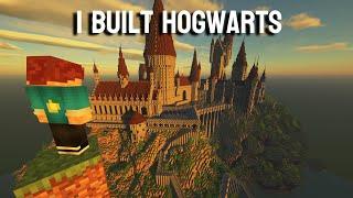 I Built Hogwarts in Survival Minecraft!