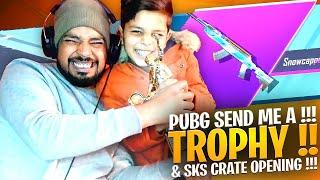 MOST ENTERTAINING AWARD 2021 - NEW SKS CRATE OPENING - PUBG MOBILE - FM RADIO GAMING