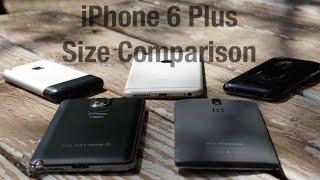 iPhone 6 Plus Size Comparison