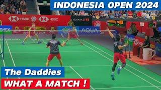 Mohammad Ahsan/Hendra Setiawan vs Liang Wei Keng/Wang Chang | Indonesia Open 2024 Badminton